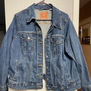 Levi's Original Trucker Lightweight Denim Jacket-Plus 2X